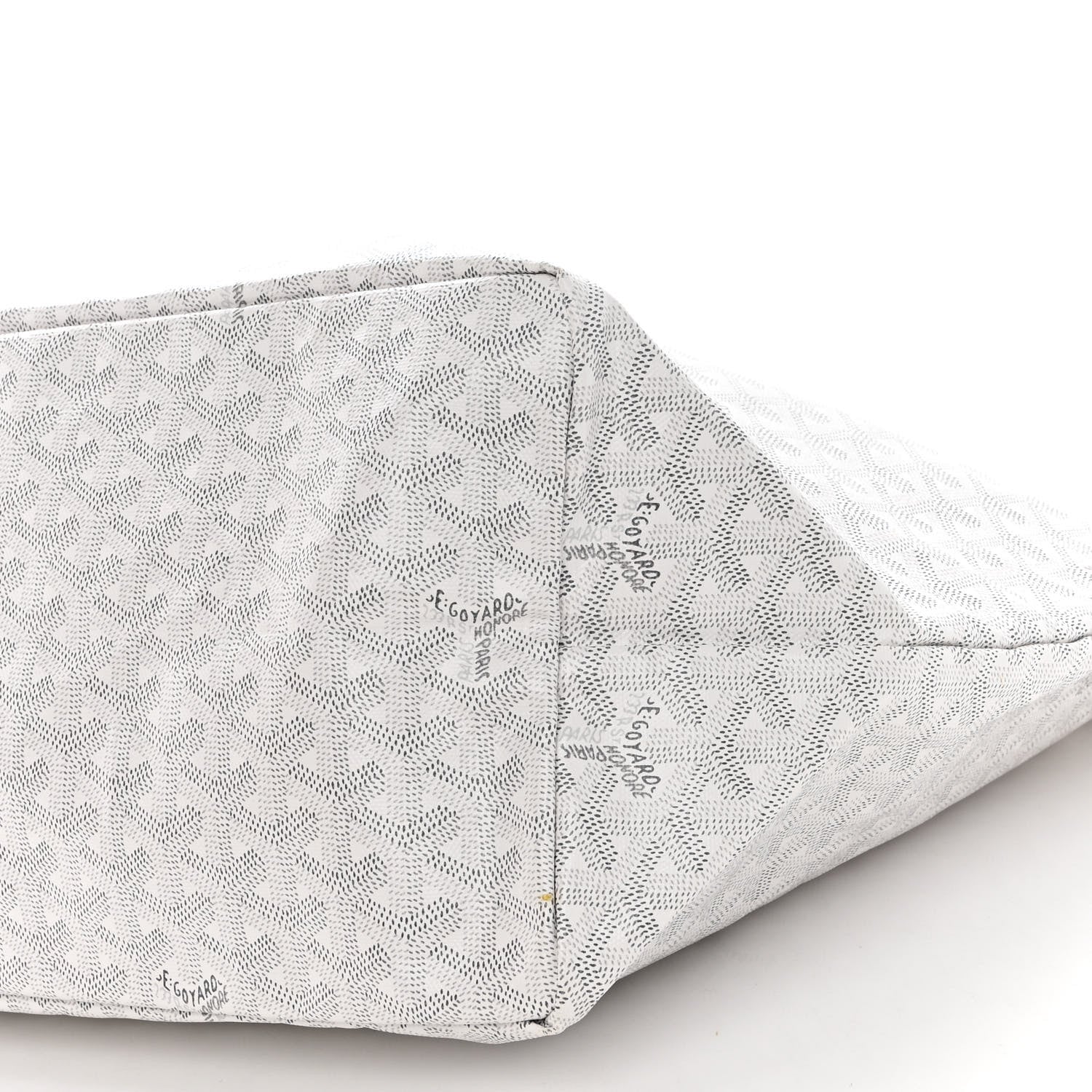 Goyard Goyardine Saint Louis GM White 9 of 9