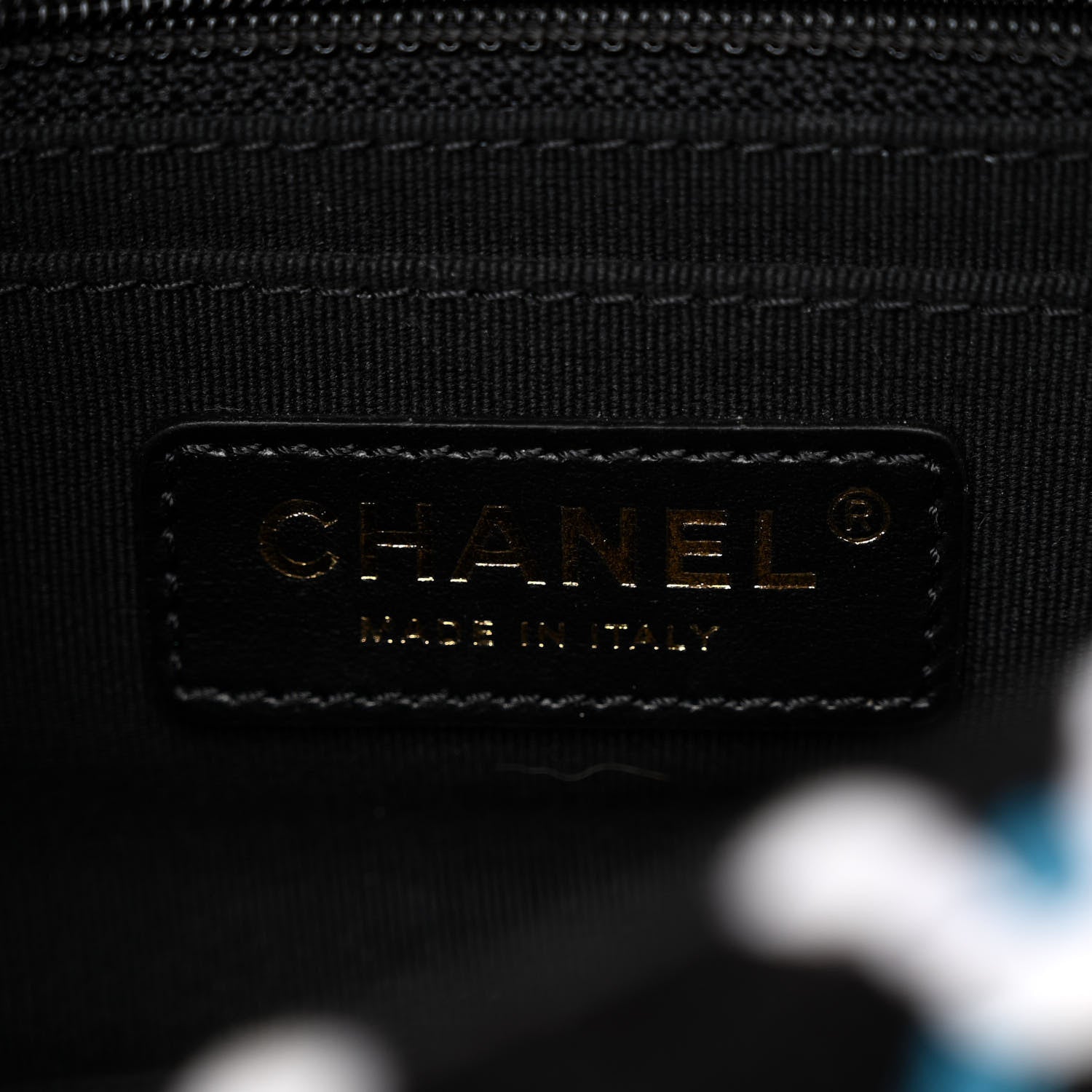 Chanel Tweed Diamond Threaded Mini Rectangular Pearl Crush Flap Black Multicolor 6 of 10