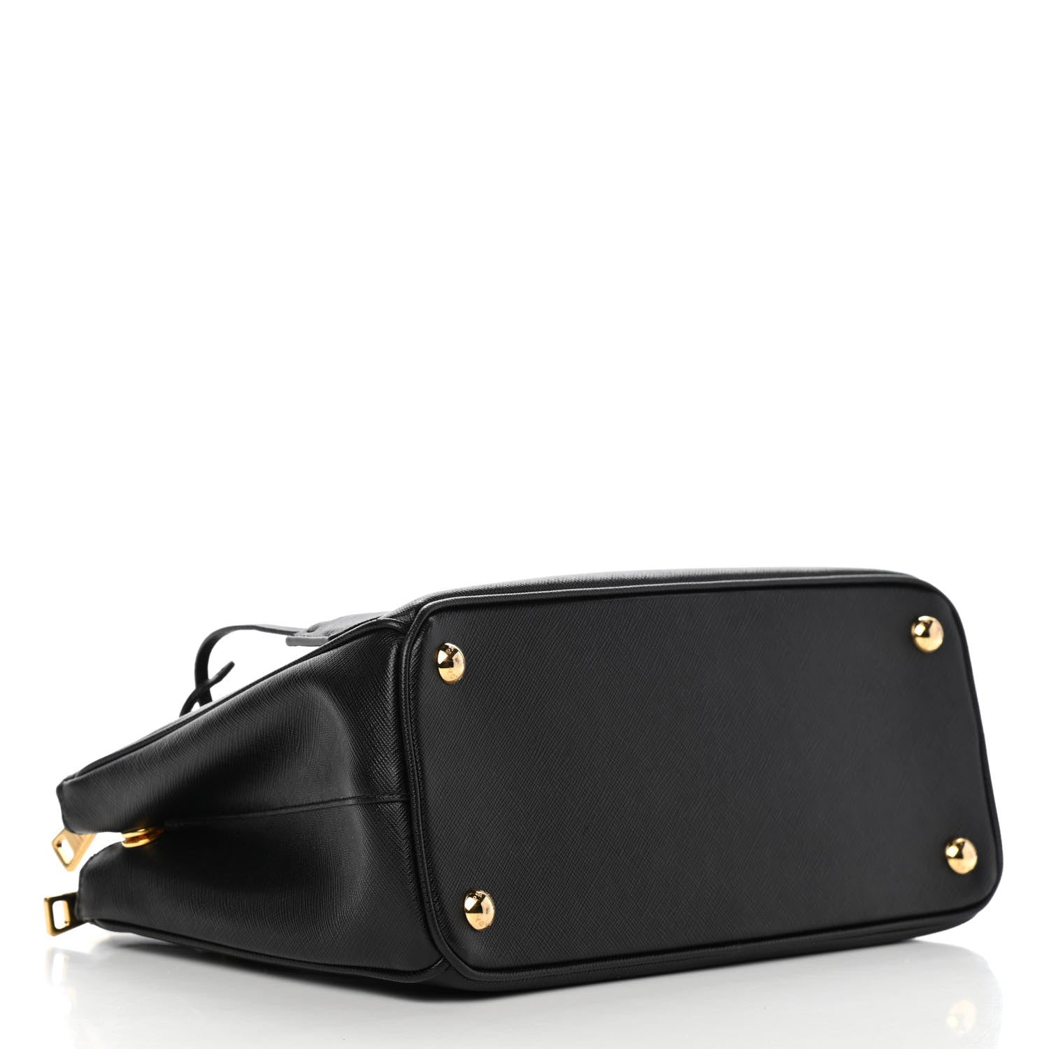 Prada Saffiano Small Galleria Double Zip Tote Black 3 of 9