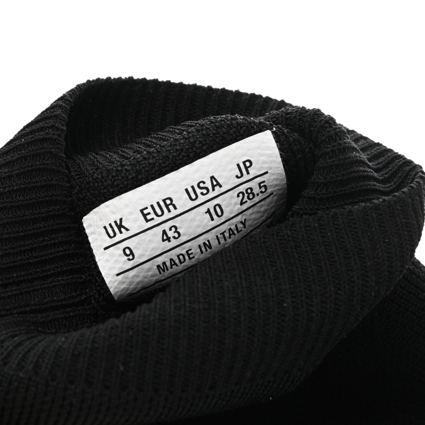 Neoprene Knit Womens Speed Graffiti Sneakers 43 Black White