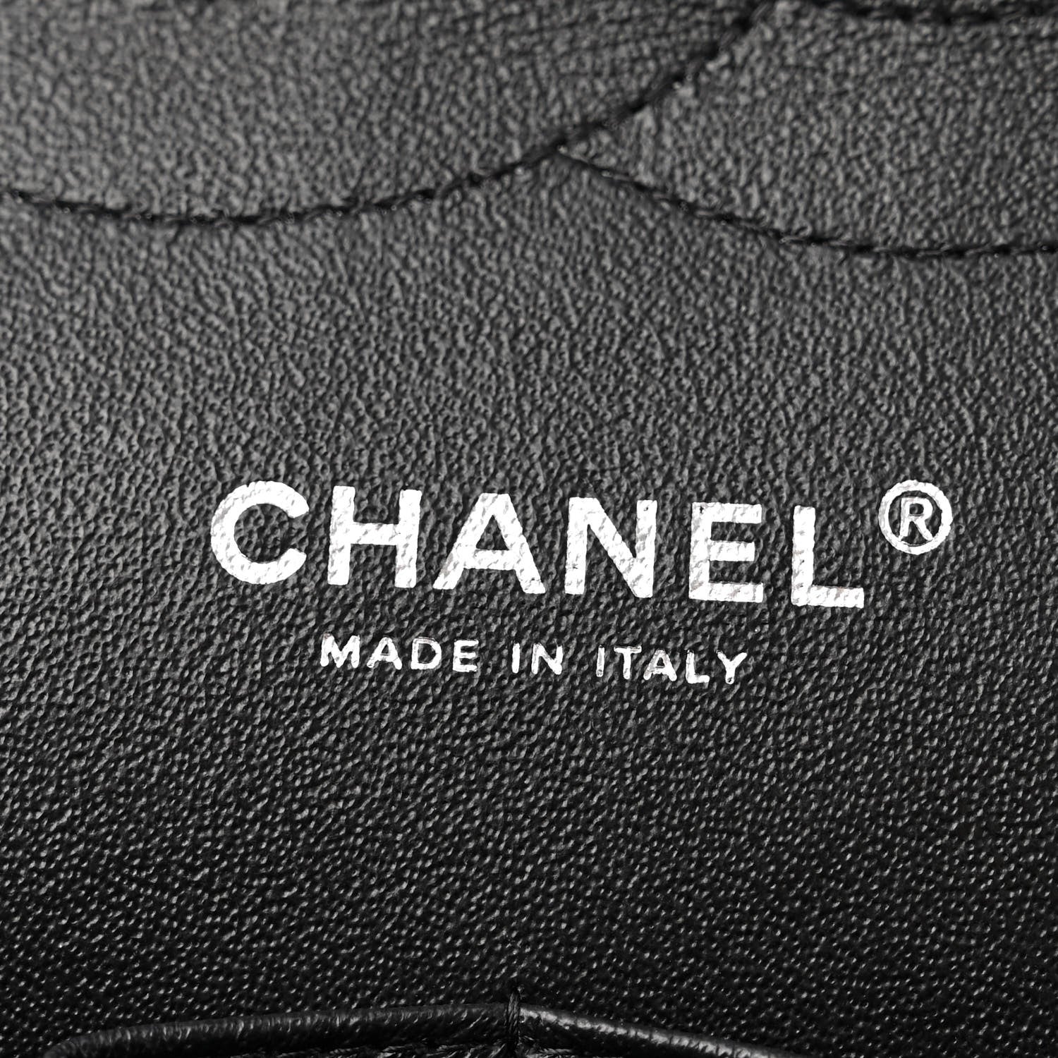 Chanel Shiny Distressed Calfskin Quilted Jumbo Double Flap So Black 6 of 10