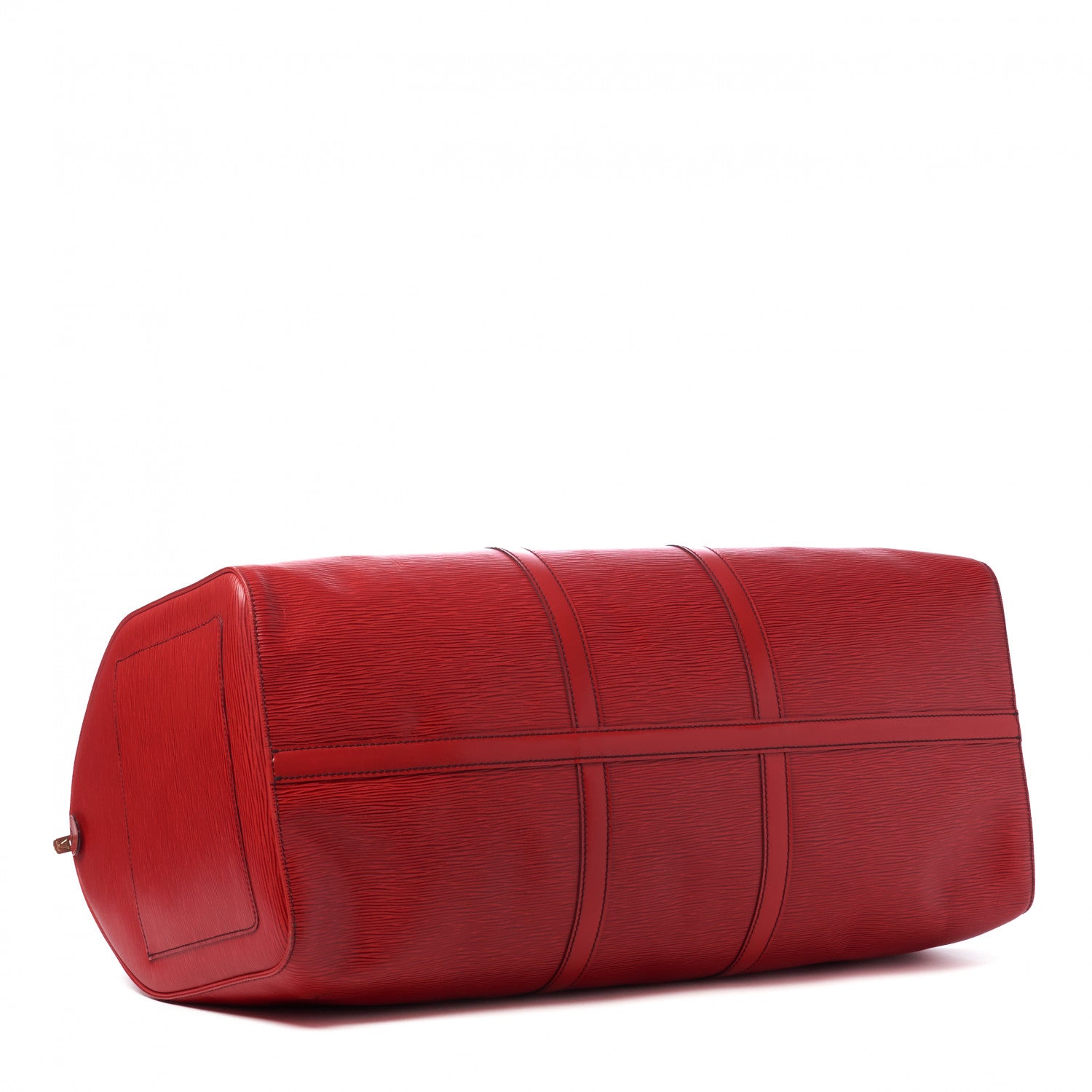 Louis Vuitton Epi Keepall 60 Castillan Red 3 of 9