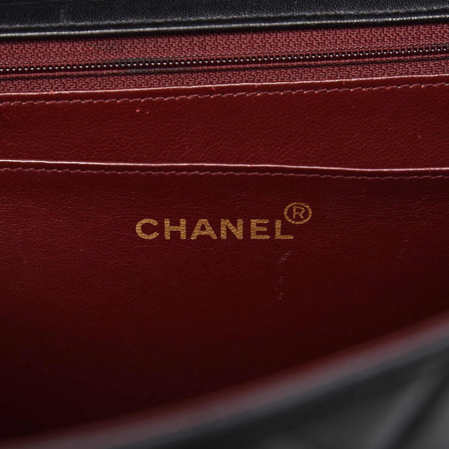 Chanel Lambskin Quilted XL Jumbo Single Flap Black 6 of 16