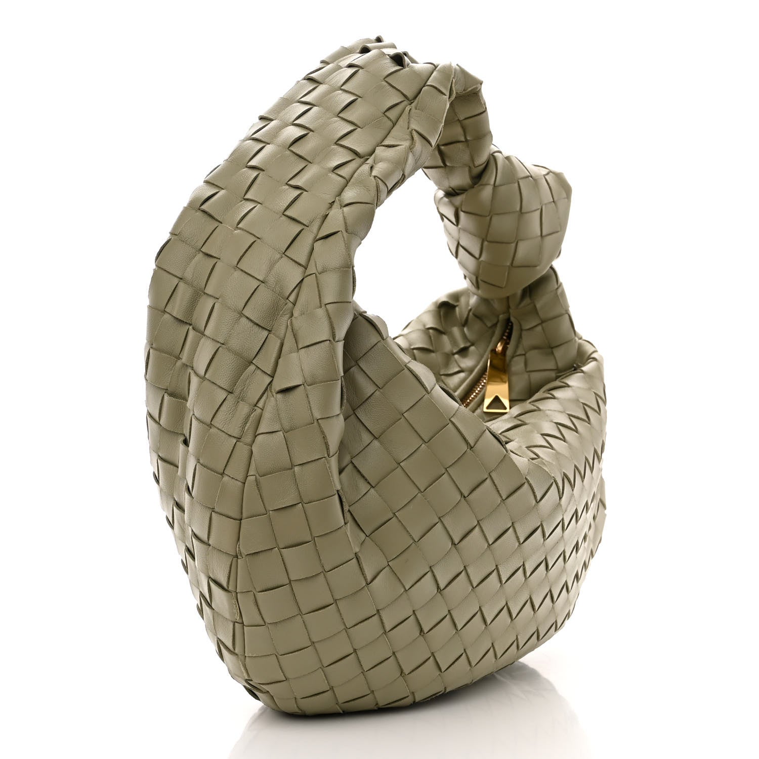 Bottega Veneta Nappa Intrecciato Teen Jodie Hobo Travertine 3 of 10
