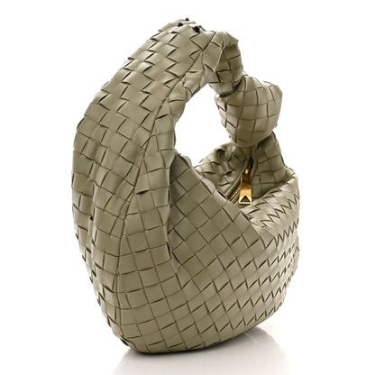Bottega Veneta Nappa Intrecciato Teen Jodie Hobo Travertine 3 of 10