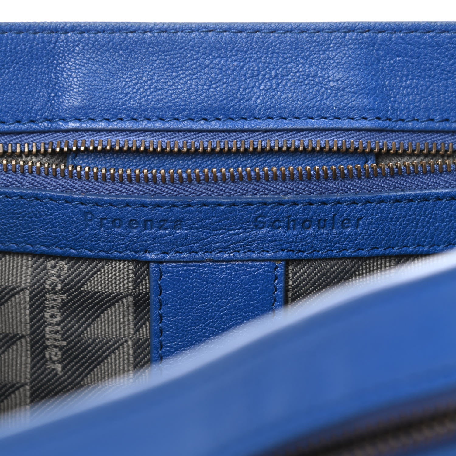 Proenza Schouler Lambskin Medium PS1 Satchel Royal Blue 8 of 10
