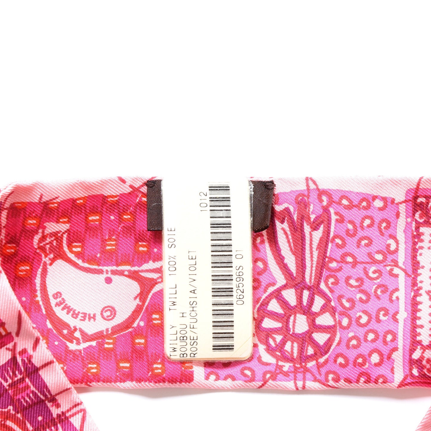 Silk Boubou H Twilly Rose Fuchsia Violet