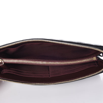Chanel Caviar Quilted Large Zipped Clutch Black 5 of 9