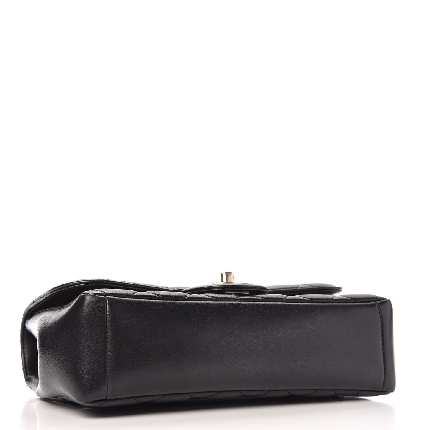 Lambskin Quilted Mini Mademoiselle Chic Flap Black