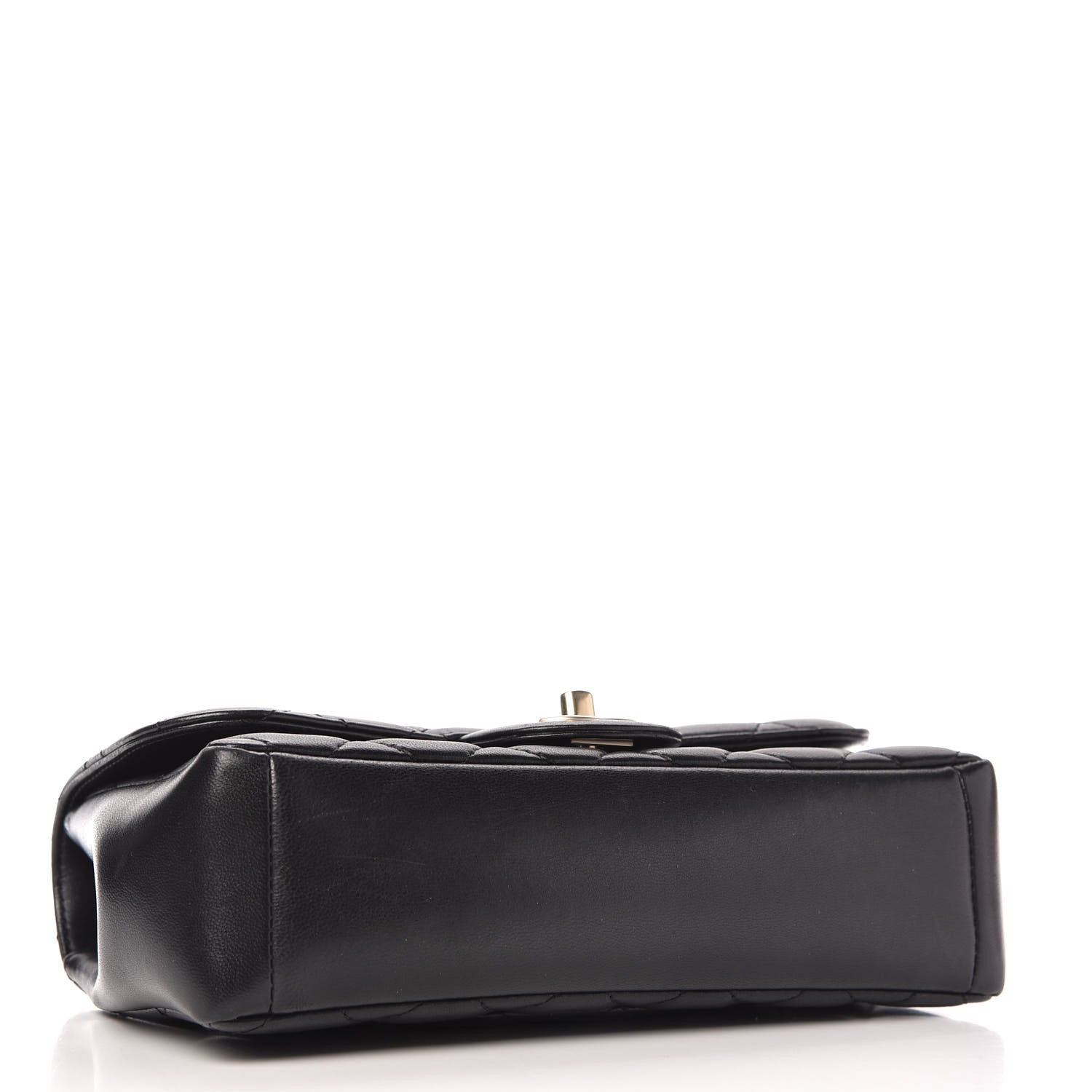 Chanel Lambskin Quilted Mini Mademoiselle Chic Flap Black 4 of 11