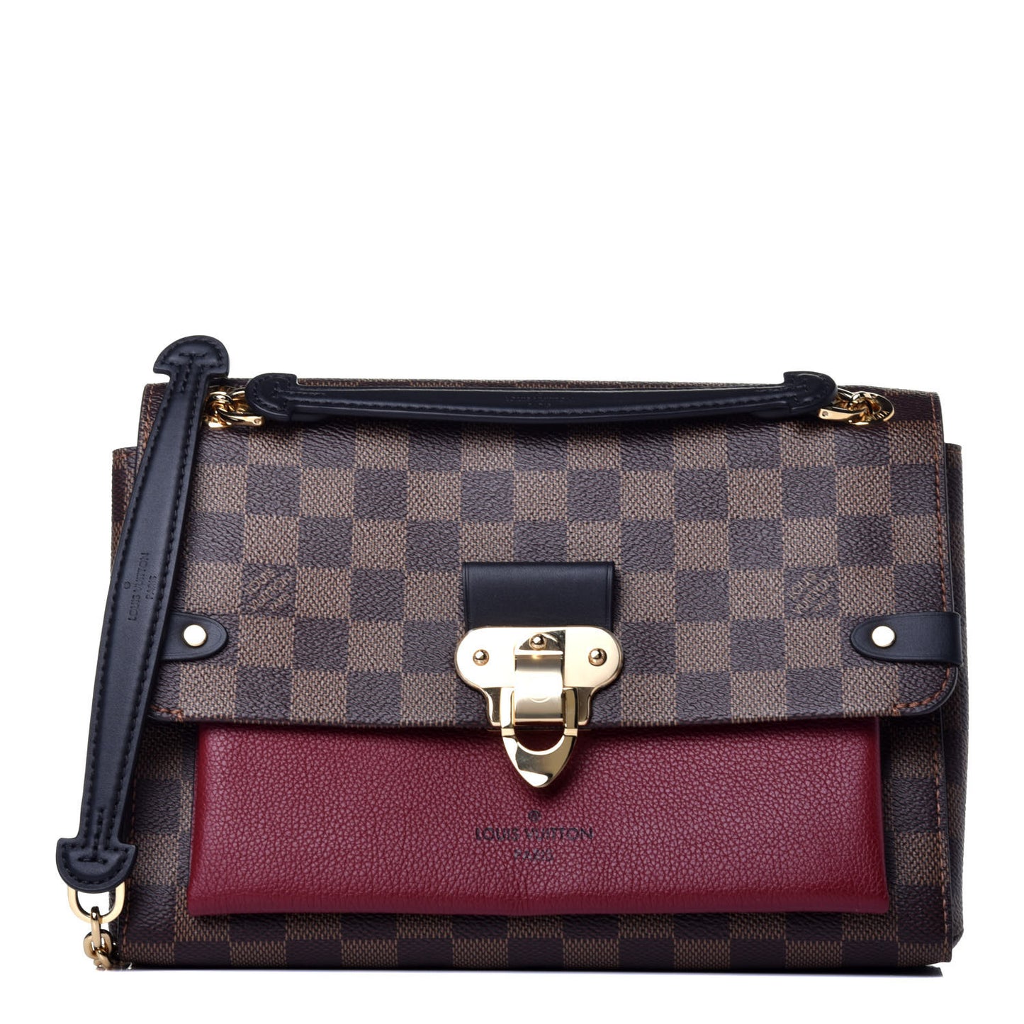 Damier Ebene Vavin PM Bordeaux
