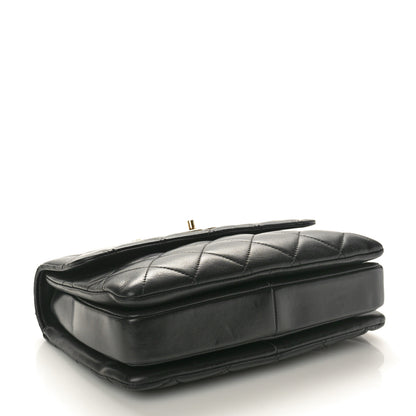 Chanel Lambskin Quilted Small Trendy CC Dual Handle Flap Bag Black 4 of 11