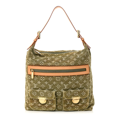 Louis Vuitton Denim Baggy GM Lichen 1 of 23
