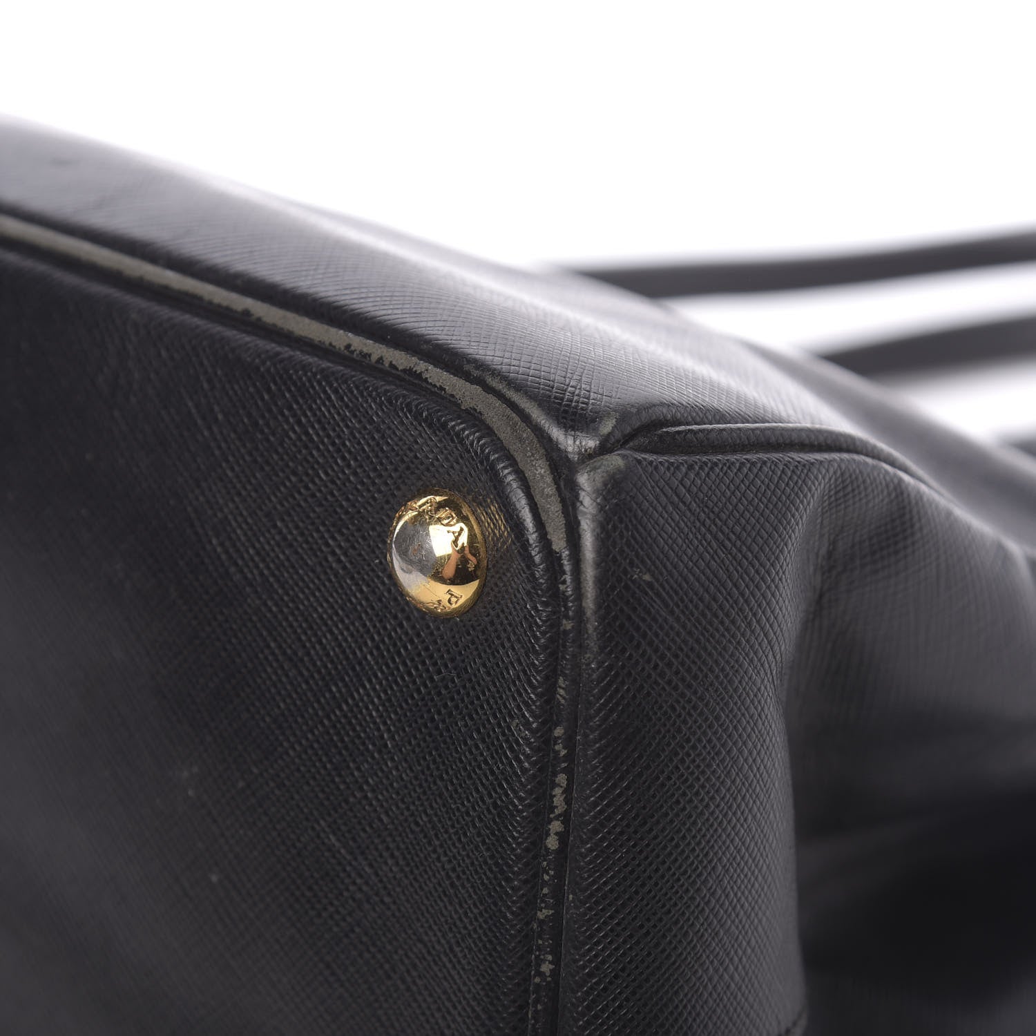 Prada Saffiano Medium Galleria Double Zip Tote Black 11 of 15