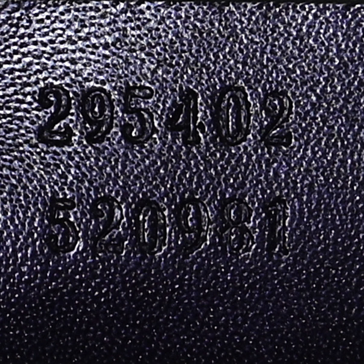 Gucci Shine Guccissima Medium Emily Chain Shoulder Bag Melanzana 7 of 14