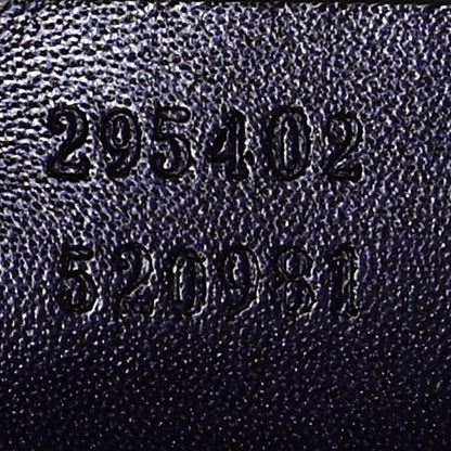 Gucci Shine Guccissima Medium Emily Chain Shoulder Bag Melanzana 7 of 14