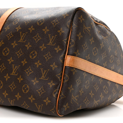 Louis Vuitton Monogram Keepall Bandouliere 55 9 of 10