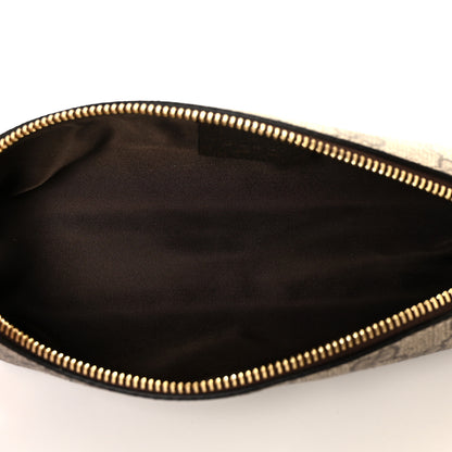 Gucci GG Supreme Monogram Cauliflower Pencil Case Beige Ebony 5 of 8
