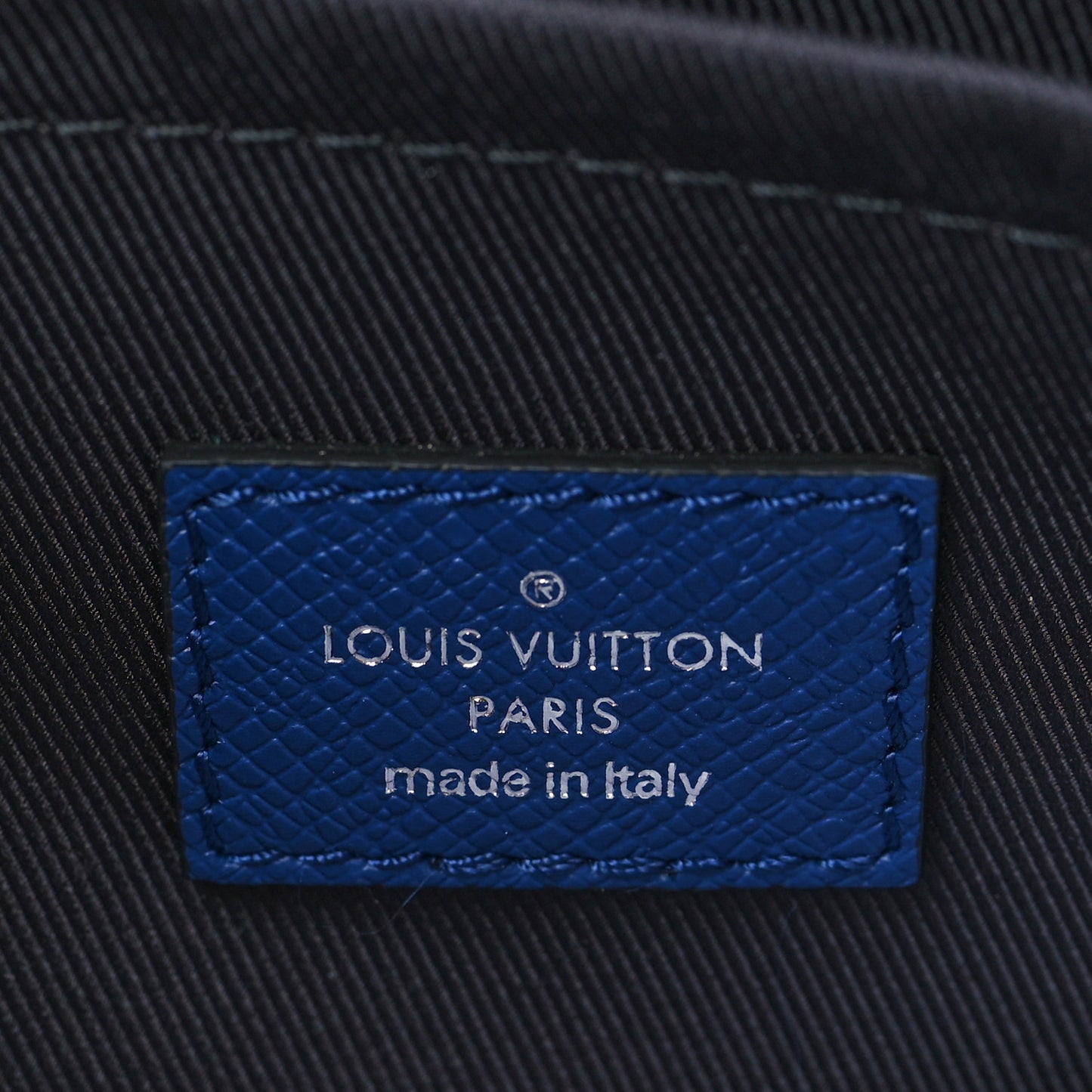 Taiga Monogram Outdoor Messenger Cobalt