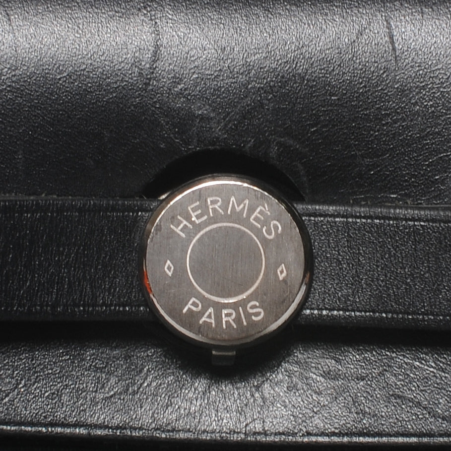 Hermes Toile Herbag PM Natural and Black 9 of 12