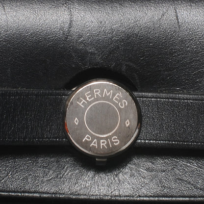 Hermes Toile Herbag PM Natural and Black 9 of 12