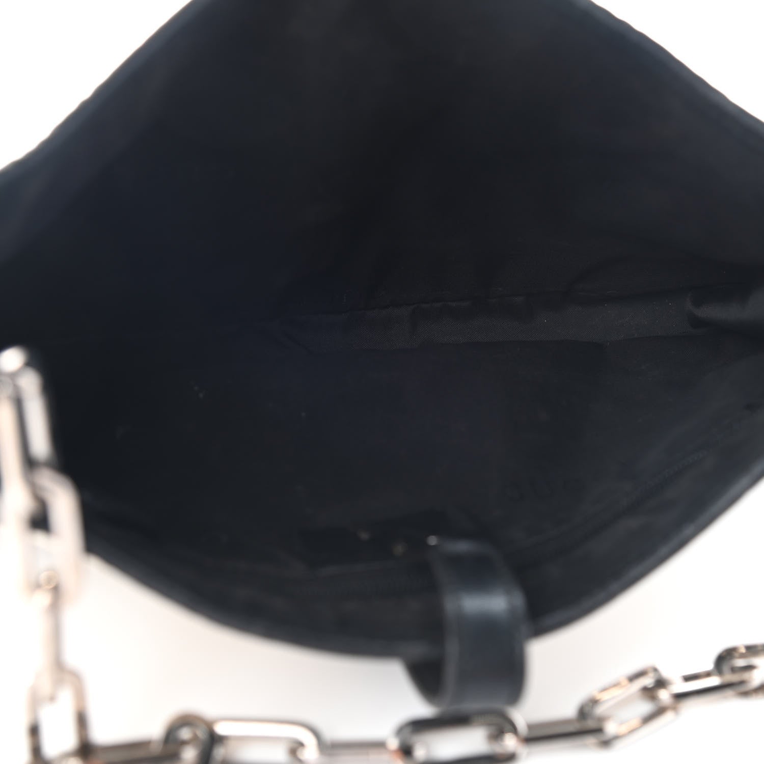 Gucci Canvas Calfskin Jackie O Hobo Black Tan 5 of 11