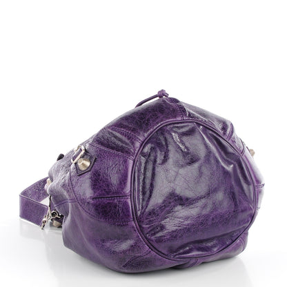 Balenciaga Agneau Giant 21 Silver Hardware Pompon Raisin 4 of 15