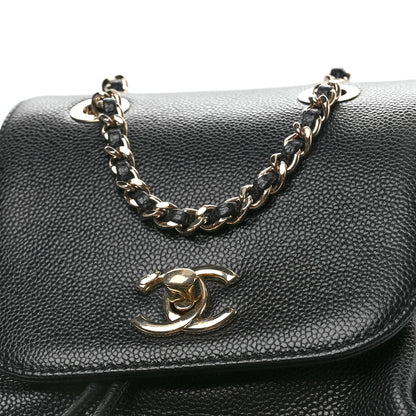 Chanel Caviar Quilted Mini Business Affinity Backpack Black 8 of 12
