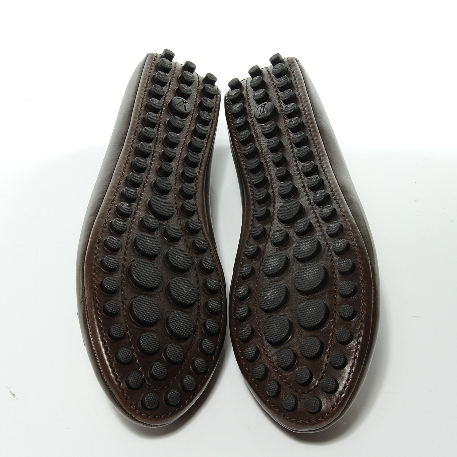 Louis Vuitton Leather Oxford Ballerina Flats Moka 39.5 4 of 7