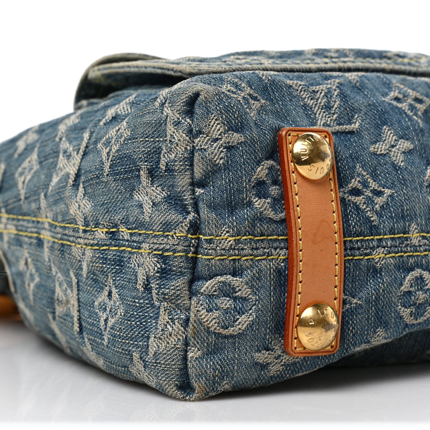 Louis Vuitton Denim Baggy GM Blue 7 of 8