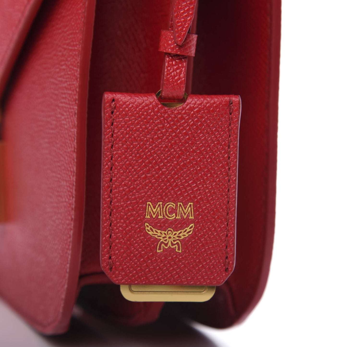Park Avenue Calfskin Small Patricia Crossbody Bag Red