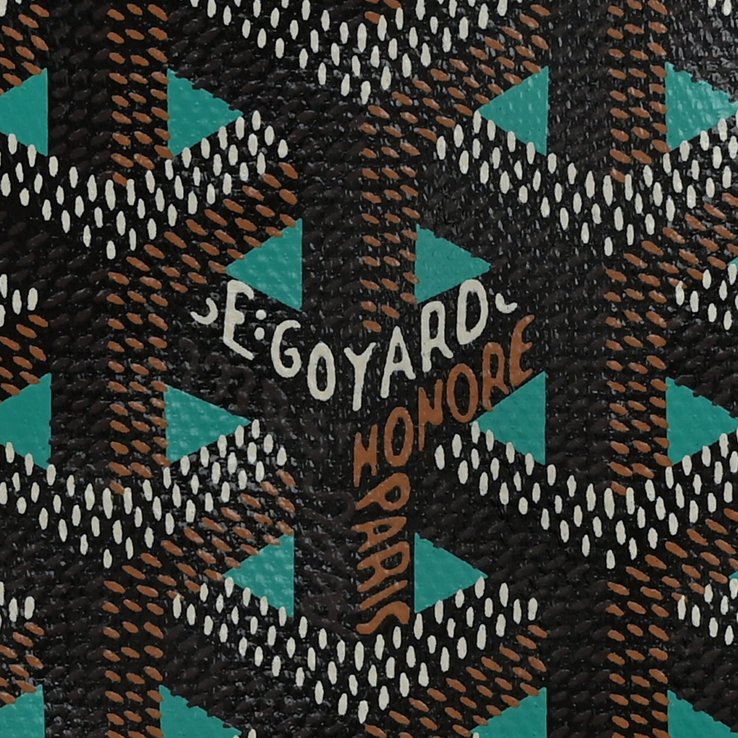 Goyardine Saint Louis Claire Voie PM Black Opaline
