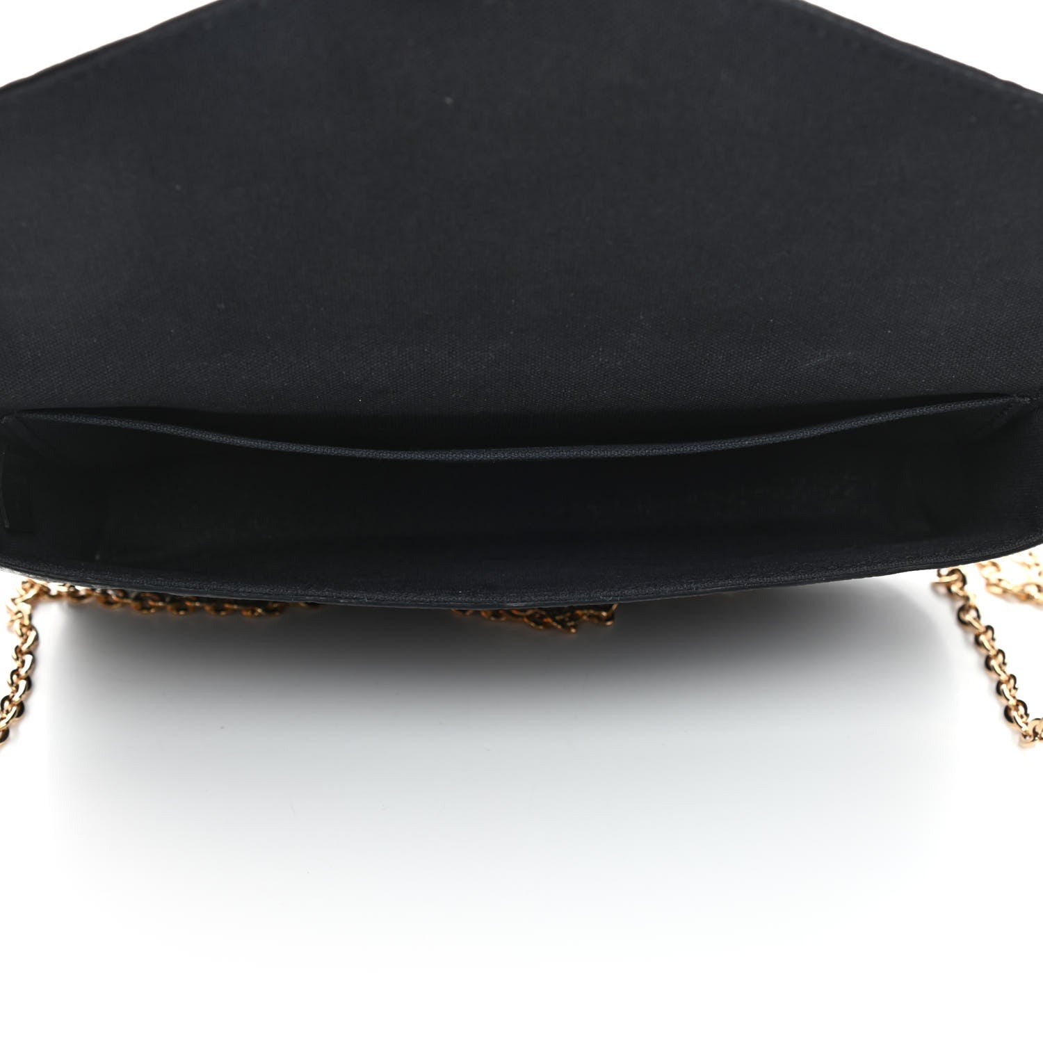 Louis Vuitton Empreinte Pochette Felicie Chain Wallet Black 5 of 5