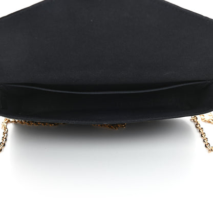 Louis Vuitton Empreinte Pochette Felicie Chain Wallet Black 5 of 5