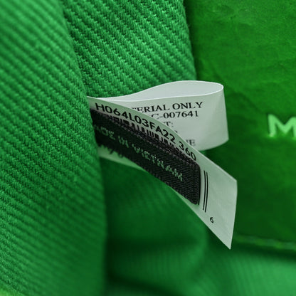 Marc Jacobs Shiny Crinkled Calfskin Mini The Tote Bag Fern Green 7 of 11