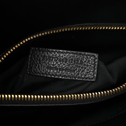 Saint Laurent Grained Calfskin Baby Sac De Jour Souple Black 7 of 10