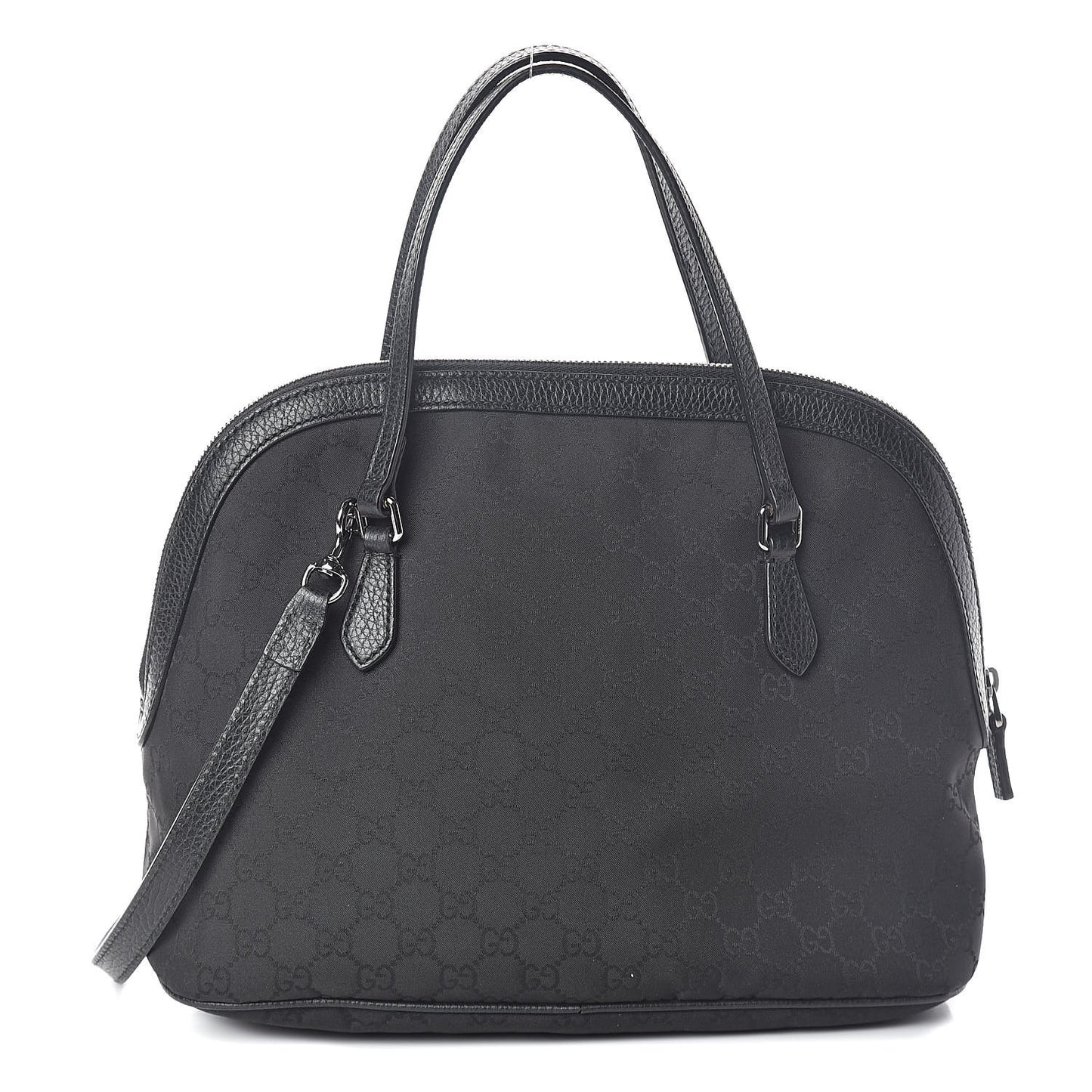 Monogram Medium Dome Bag Black