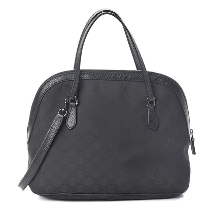 Gucci Monogram Medium Dome Bag Black 1 of 9