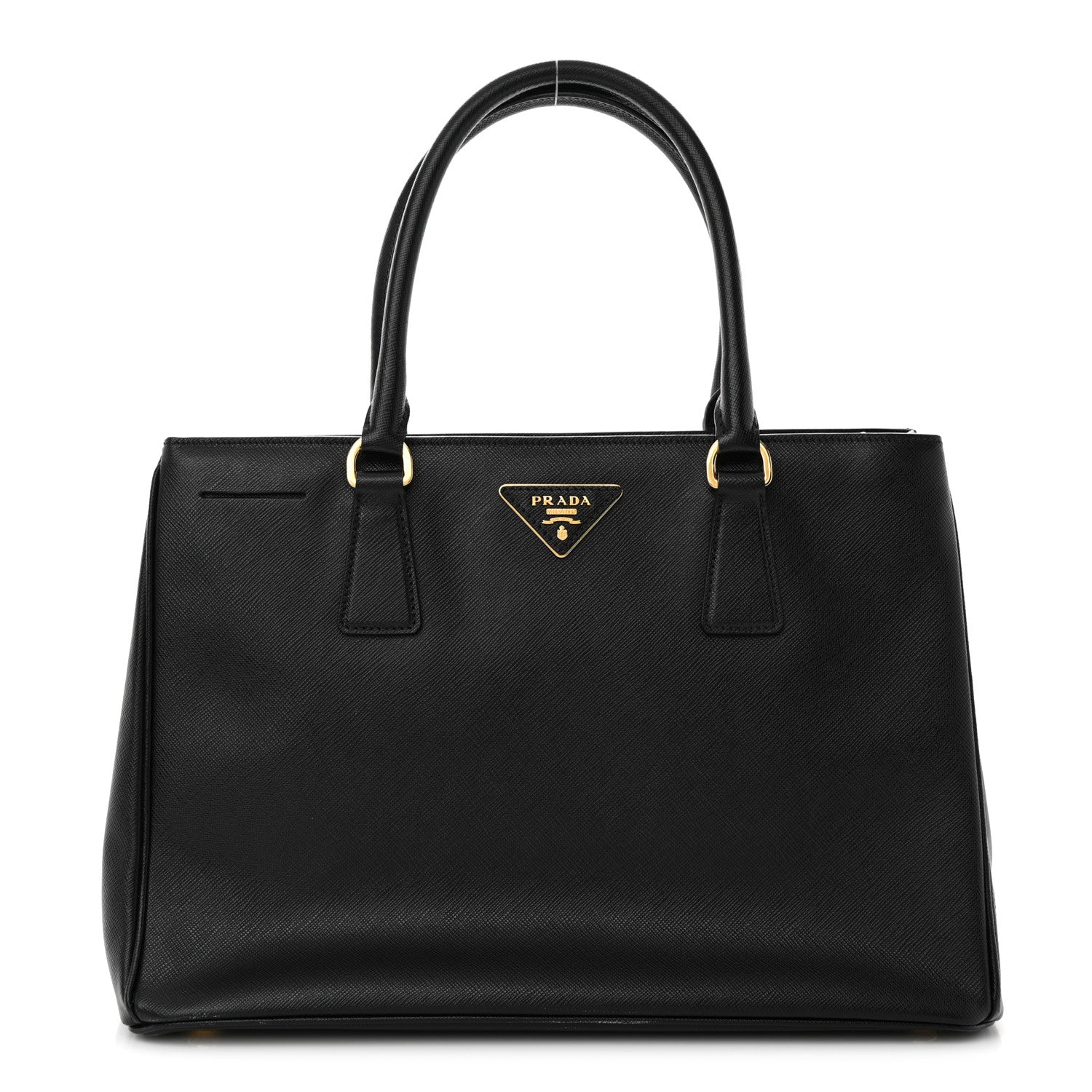Prada Saffiano Lux Medium Tote Black 1 of 11