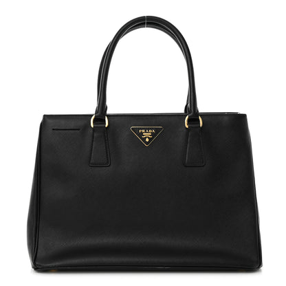 Prada Saffiano Lux Medium Tote Black 1 of 11