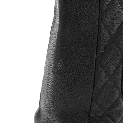 Chanel Caviar Quilted Petit Shopping Tote PST Black 11 of 17