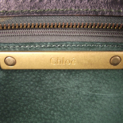 Chloe Leather Handbag Dark Green 8 of 9
