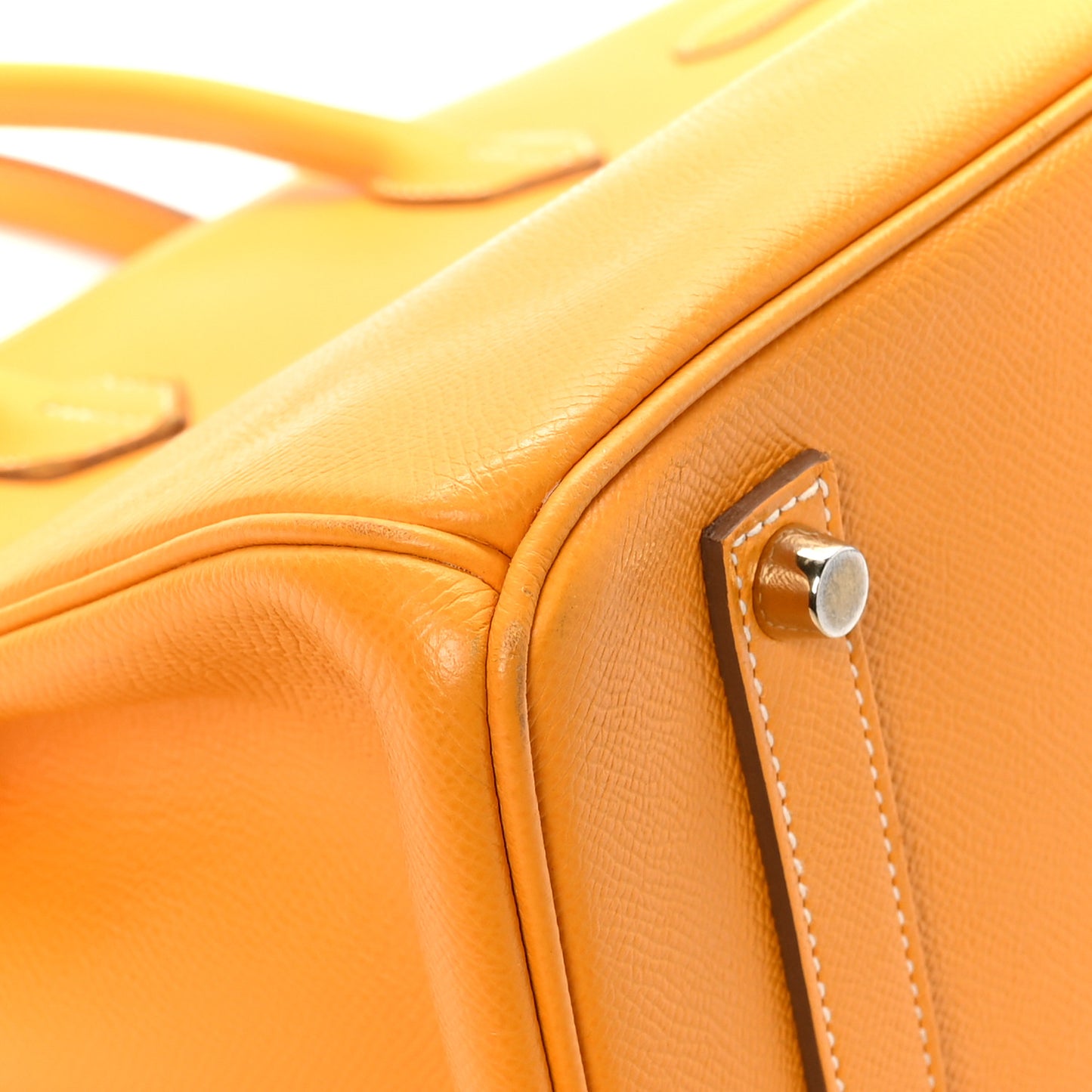 Epsom Candy Birkin 35 Jaune D'Or Feu