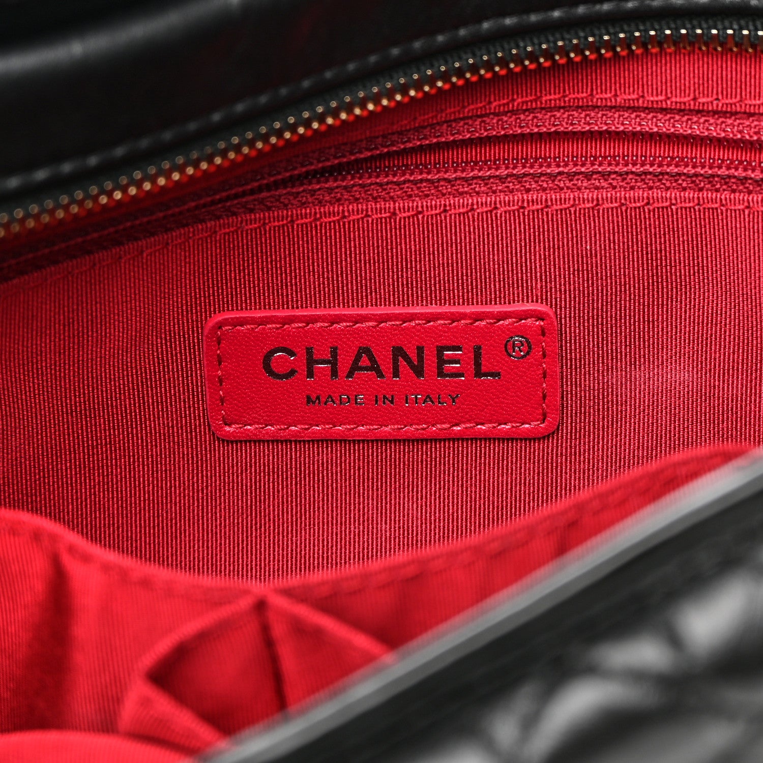 Chanel Aged Calfskin Quilted Medium Gabrielle Hobo Black 6 of 16