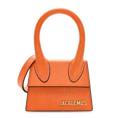 Jacquemus Smooth Calfskin Le Chiquito Orange 1 of 10