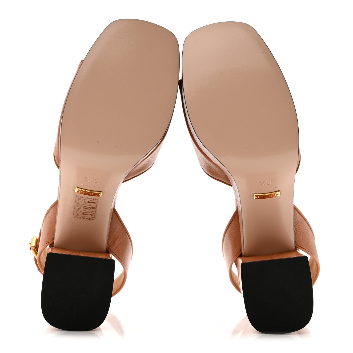 Gucci Quentin Granada Kid Horsebit 25/60mm Platform Sandals 39.5 Harness Brown 6 of 11
