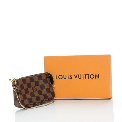 Louis Vuitton Damier Ebene Mini Pochette Accessories 8 of 8