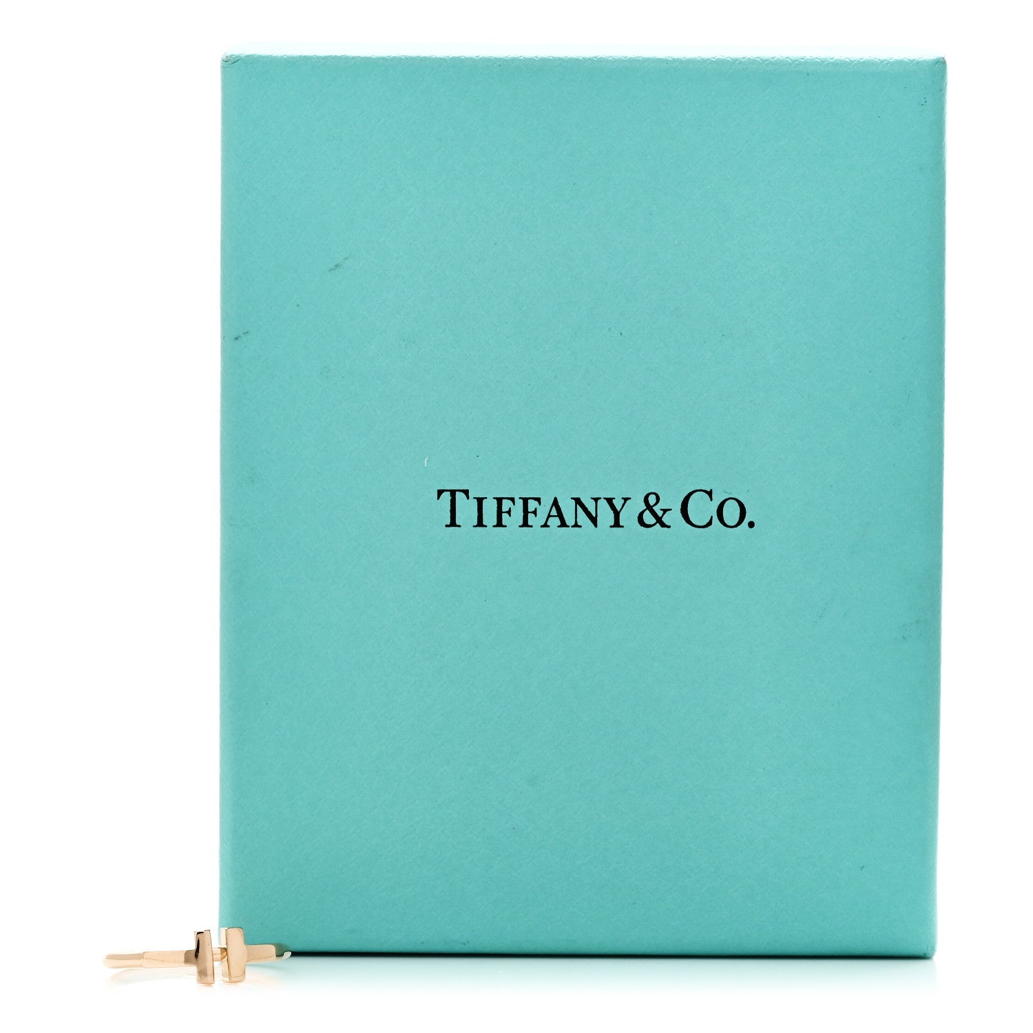 Tiffany 18K Rose Gold T Wire Ring 50 5.5 5 of 5