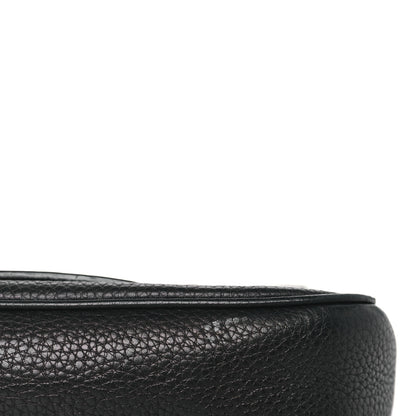 Gucci Pebbled Calfskin Medium Soho Flap Crossbody Black 9 of 10