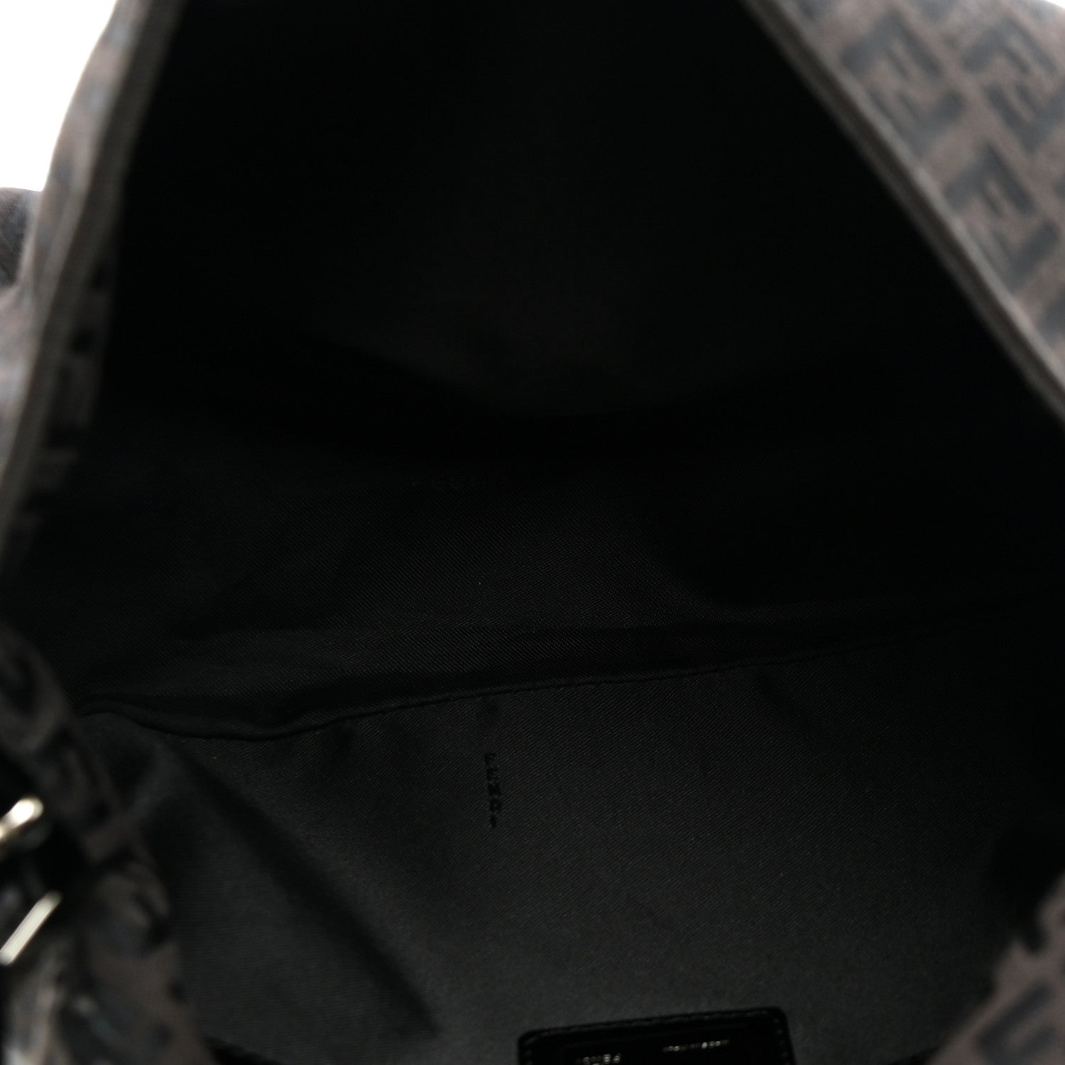 Fendi Zucchino Mama Baguette Black Moro 4 of 8